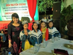 CECD working together with Ban Mai Group of social vulnerable people to organize Art based communication Night in Dong Anh district, Ha Noi Việt Nam!