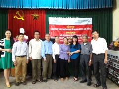 THE WORKSHOP FOR SUSTAINABLE DEVELOPMENT OF HOUSEHOLD BUSINESSES IN LONG HUNG TOWN, VAN GIANG DISTRICT, HUNG YEN PROVINCE.